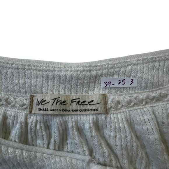 We The Free White Free People White Sweater Women's Size Small | 39-23-3 - Picture 3 of 5